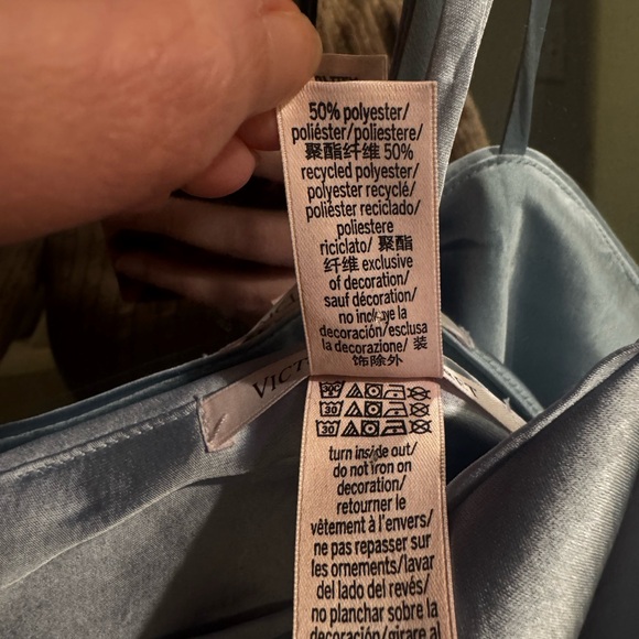 Victoria's Secret Satin Cami Top - Blue - Picture 4 of 6